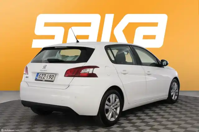 Valkoinen Viistoperä, Peugeot 308 – SZZ-192