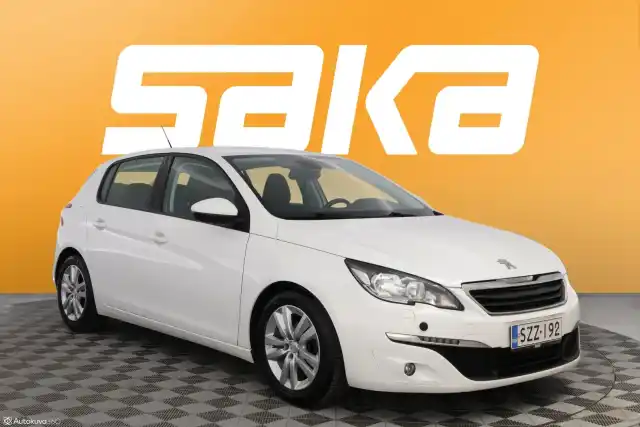 Valkoinen Viistoperä, Peugeot 308 – SZZ-192