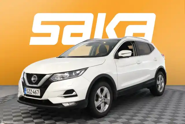 Valkoinen Maastoauto, Nissan Qashqai – SZZ-467