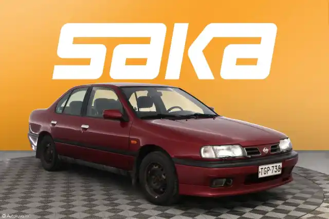 Punainen Henkilöauto, Nissan Primera – TGP-738