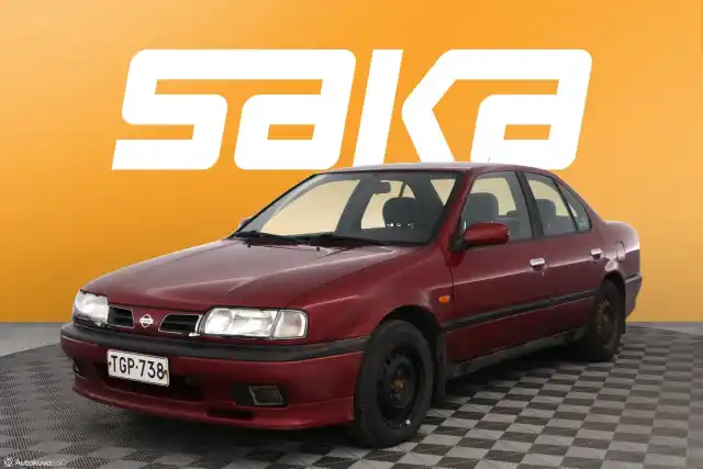 Punainen Henkilöauto, Nissan Primera – TGP-738