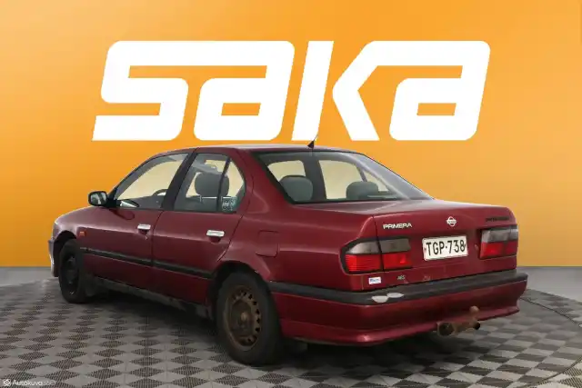 Punainen Henkilöauto, Nissan Primera – TGP-738