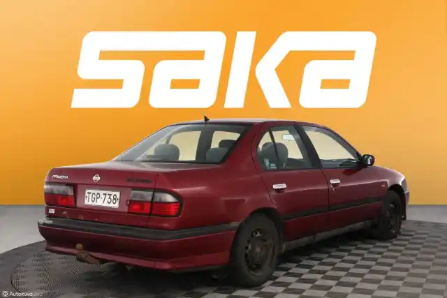 Punainen Henkilöauto, Nissan Primera – TGP-738