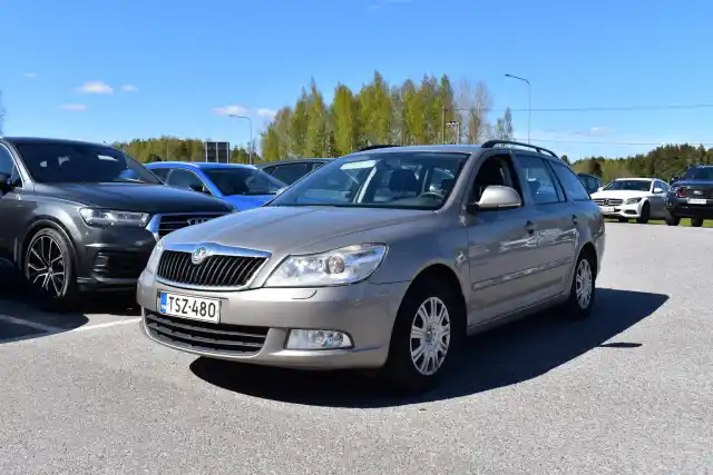 Ruskea (beige) Farmari, Skoda Octavia – TSZ-480