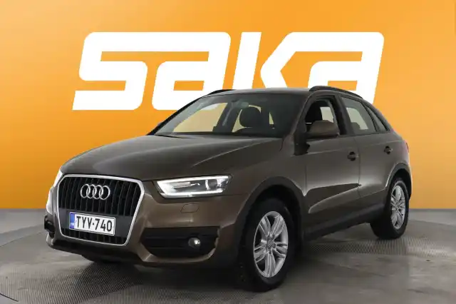 Ruskea (beige) Maastoauto, Audi Q3 – TYV-740