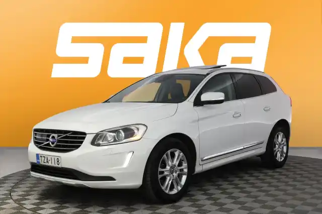 Valkoinen Maastoauto, Volvo XC60 – TZA-118