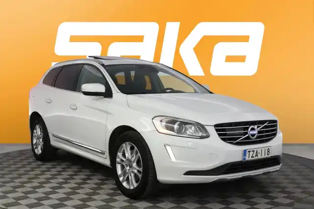 Valkoinen Maastoauto, Volvo XC60 – TZA-118