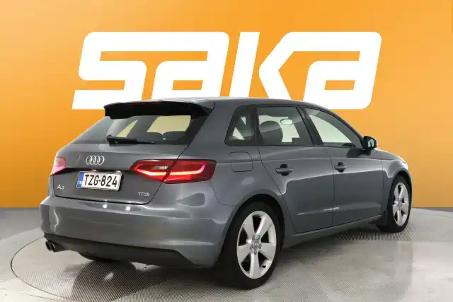 Harmaa Viistoperä, Audi A3 – TZG-824