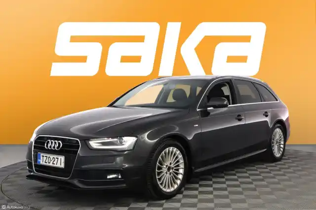 Harmaa Farmari, Audi A4 – TZO-271