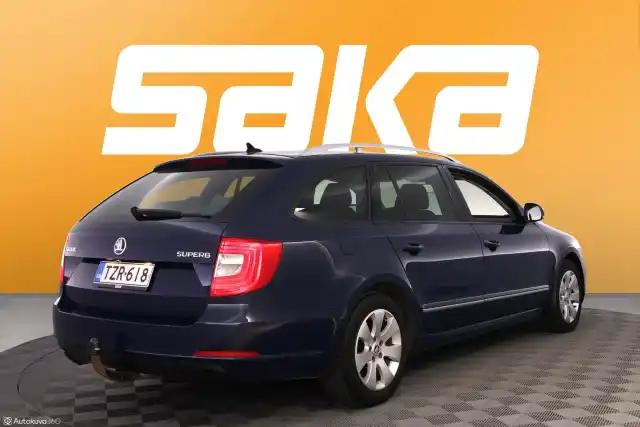 Sininen Farmari, Skoda Superb – TZR-618