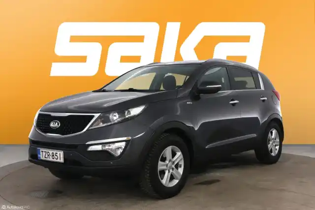 Harmaa Maastoauto, Kia Sportage – TZR-851