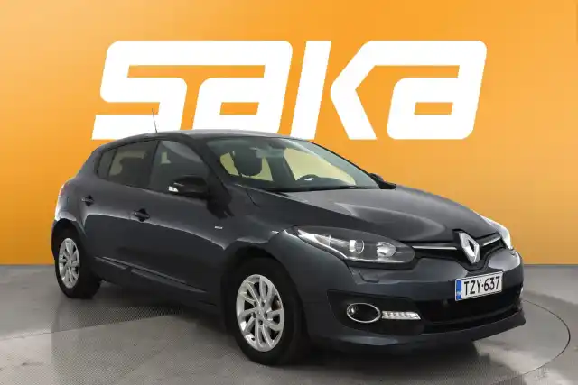 Harmaa Viistoperä, Renault Megane – TZY-637