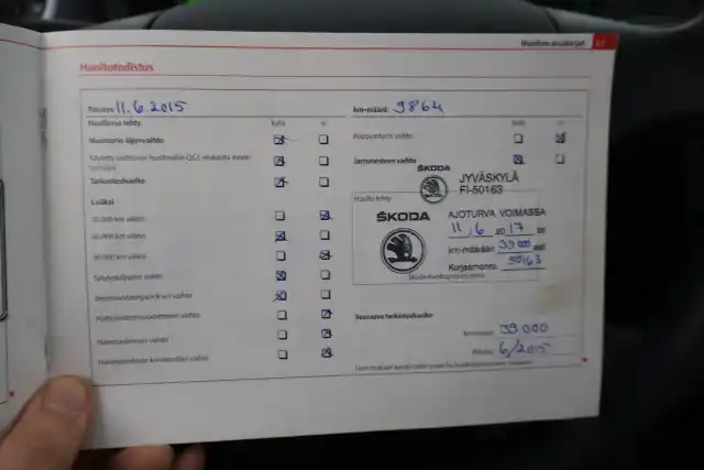 Harmaa Viistoperä, Skoda Fabia – UEF-878