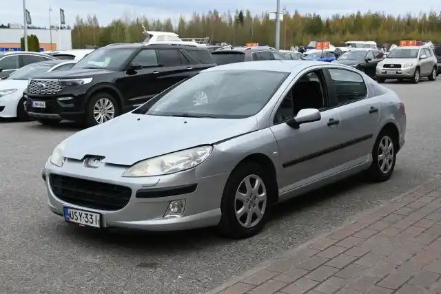 Harmaa Sedan, Peugeot 407 – USY-331