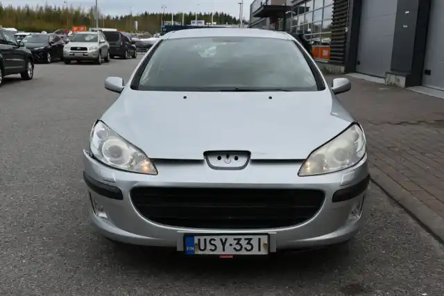 Harmaa Sedan, Peugeot 407 – USY-331