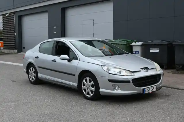Harmaa Sedan, Peugeot 407 – USY-331