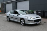 Harmaa Sedan, Peugeot 407 – USY-331, kuva 1