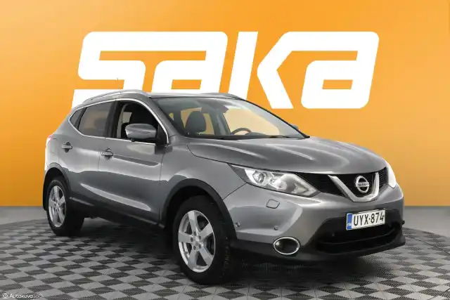 Harmaa Maastoauto, Nissan Qashqai – UYX-874