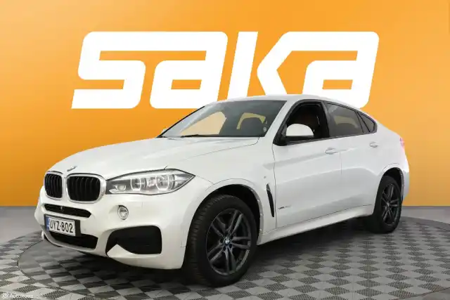 Valkoinen Maastoauto, BMW X6 – UYZ-802
