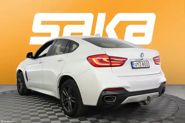 Valkoinen Maastoauto, BMW X6 – UYZ-802