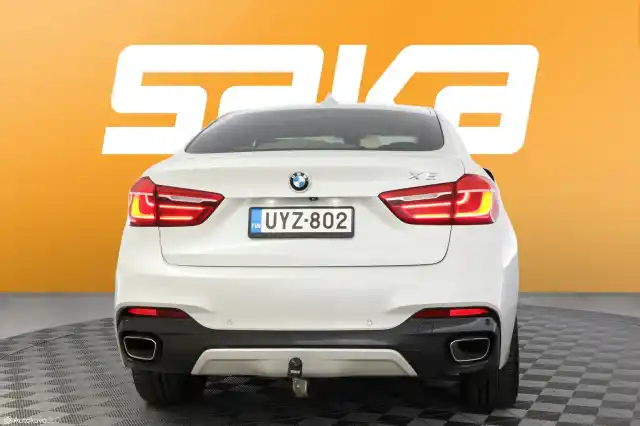 Valkoinen Maastoauto, BMW X6 – UYZ-802