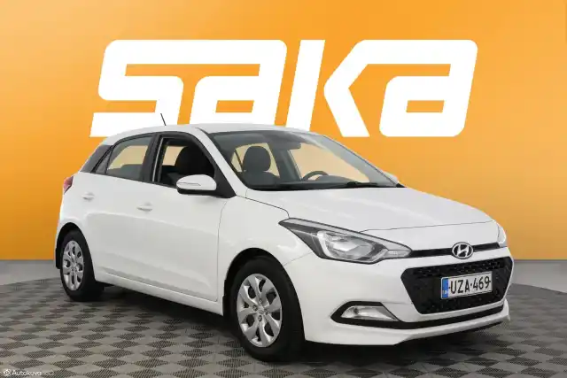Valkoinen Viistoperä, Hyundai i20 – UZA-469