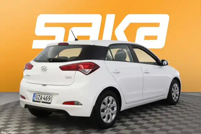 Valkoinen Viistoperä, Hyundai i20 – UZA-469