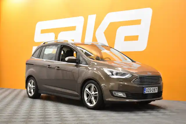 Ruskea Tila-auto, Ford C-MAX GRAND – UZG-287