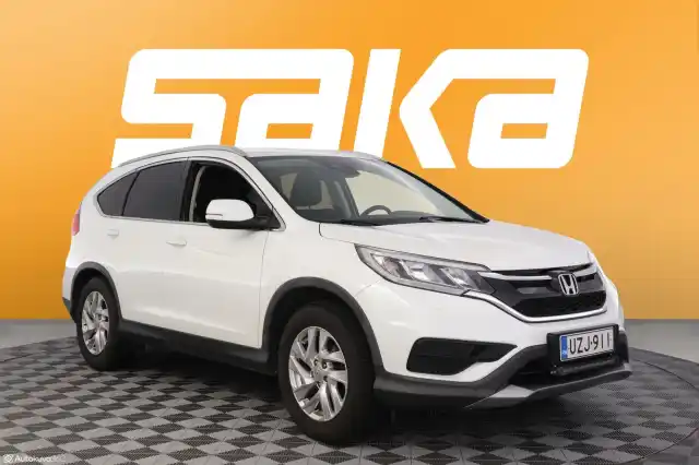 Valkoinen Maastoauto, Honda CR-V – UZJ-911