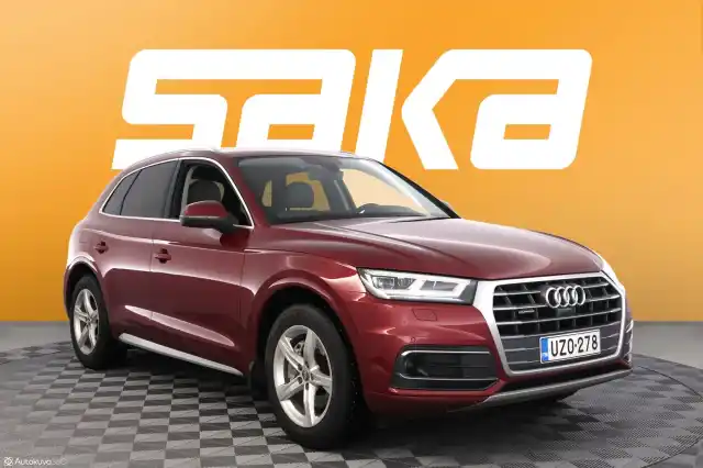 Valkoinen Maastoauto, Audi Q5 – UZO-278