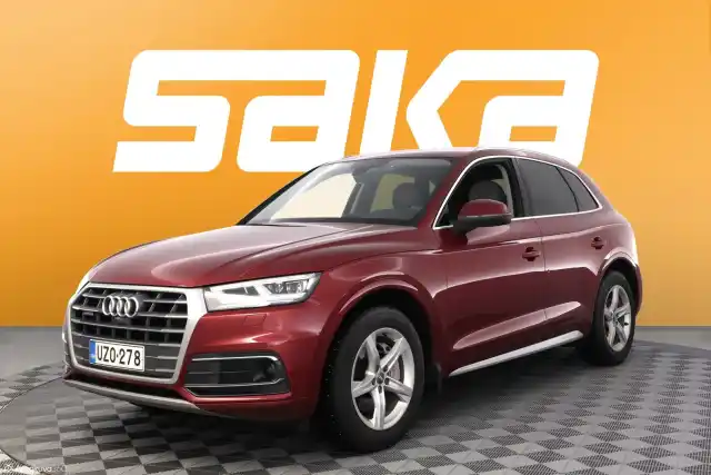 Valkoinen Maastoauto, Audi Q5 – UZO-278