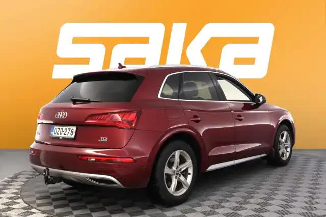 Valkoinen Maastoauto, Audi Q5 – UZO-278