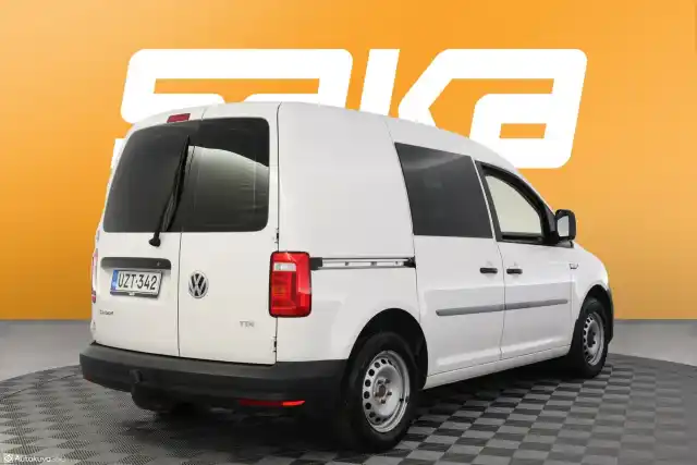 Valkoinen Pakettiauto, Volkswagen Caddy – UZT-342