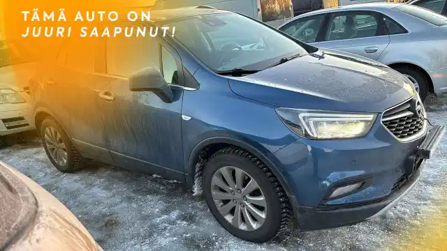 Sininen Maastoauto, Opel Mokka – UZU-222