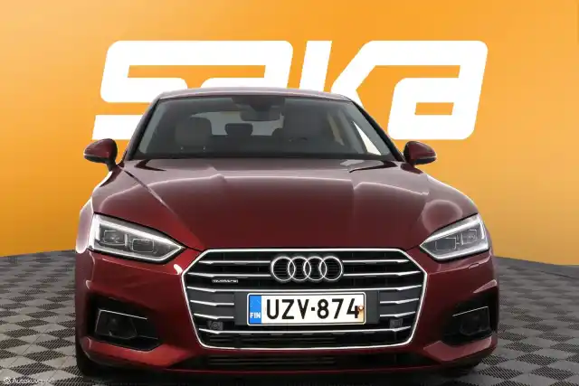 Valkoinen Viistoperä, Audi A5 – UZV-874