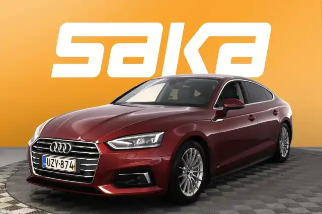 Valkoinen Viistoperä, Audi A5 – UZV-874