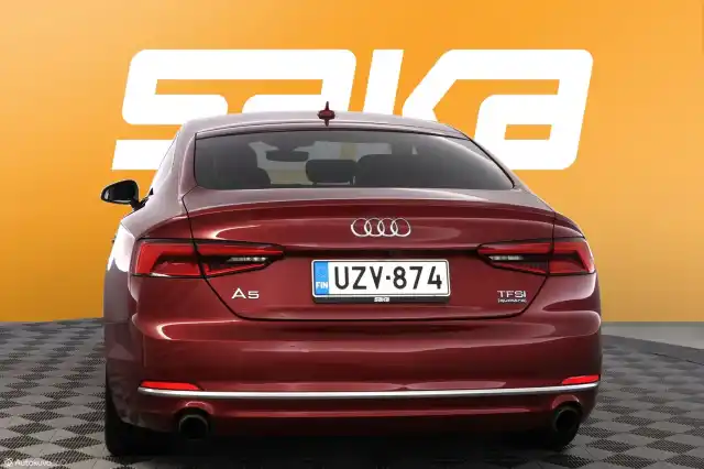 Valkoinen Viistoperä, Audi A5 – UZV-874