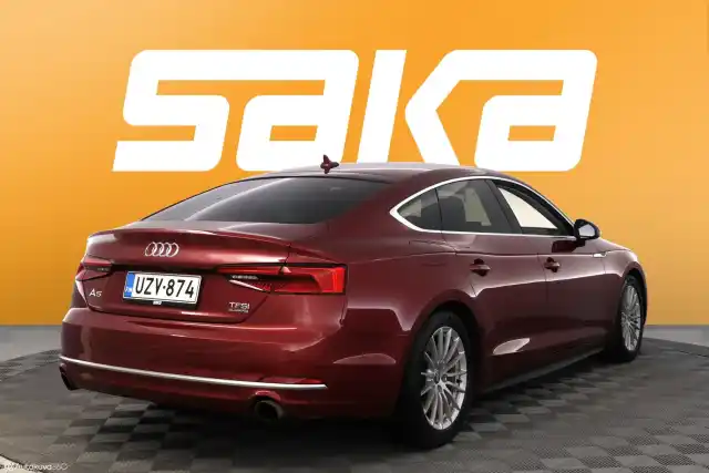 Valkoinen Viistoperä, Audi A5 – UZV-874