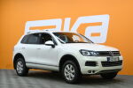 Valkoinen Maastoauto, Volkswagen Touareg – UZX-857, kuva 1