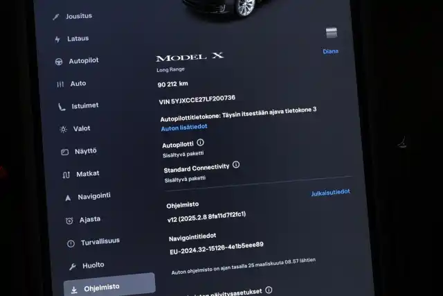 Musta Maastoauto, Tesla Model X – VAR-00736