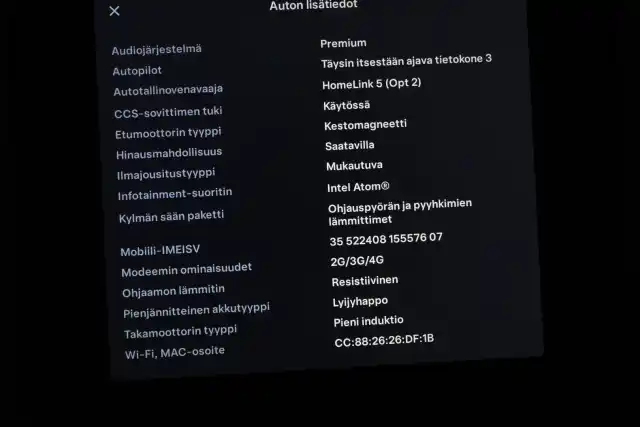 Musta Maastoauto, Tesla Model X – VAR-00736