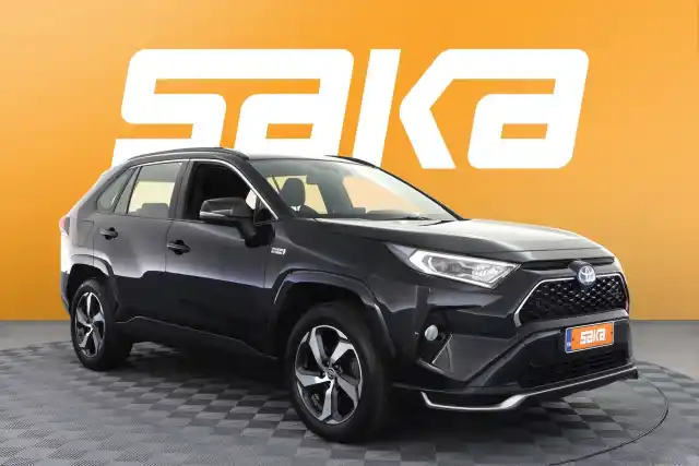 Musta Maastoauto, Toyota RAV4 Plug-in – VAR-00873