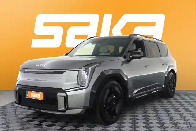 Harmaa Maastoauto, Kia EV9 – VAR-013301
