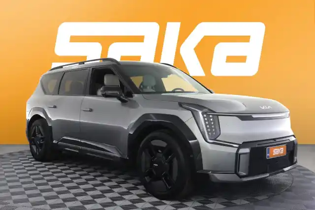 Harmaa Maastoauto, Kia EV9 – VAR-013301