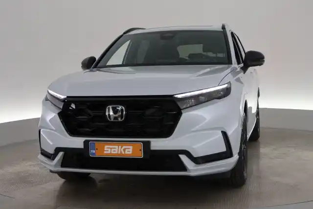 Valkoinen Maastoauto, Honda CR-V – VAR-01643
