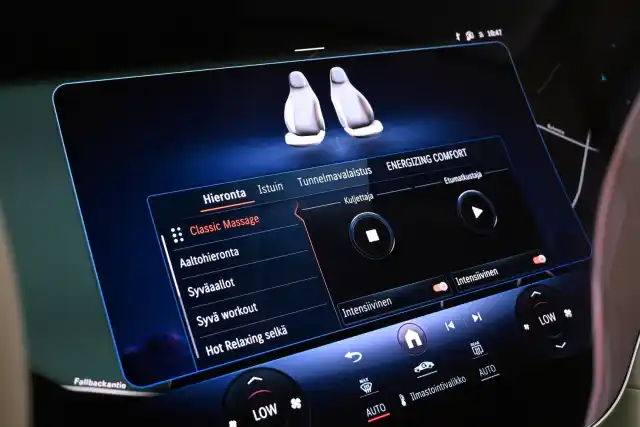 Sininen Sedan, Mercedes-Benz EQS – VAR-01786