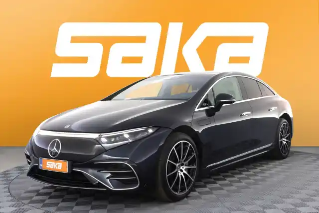 Sininen Sedan, Mercedes-Benz EQS – VAR-01786