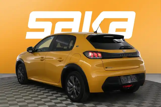 Keltainen Viistoperä, Peugeot e-208 – VAR-02200