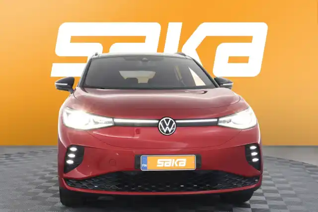 punainen Maastoauto, Volkswagen ID.4 – VAR-02418