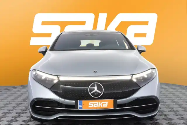 Harmaa Sedan, Mercedes-Benz EQS – VAR-02586